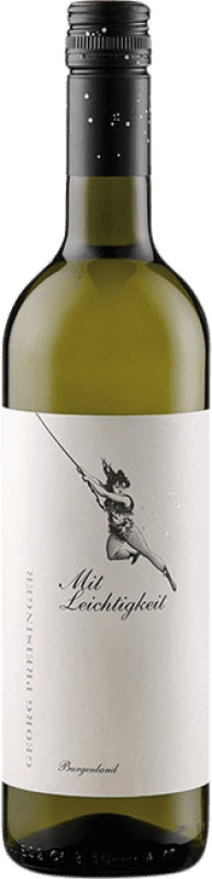 Free Shipping | White Wine Georg und Katharina Preisinger Mit Leichtigkeit I.G. Burgenland Burgenland Austria Chardonnay, Sauvignon White, Welschriesling 75 cl
