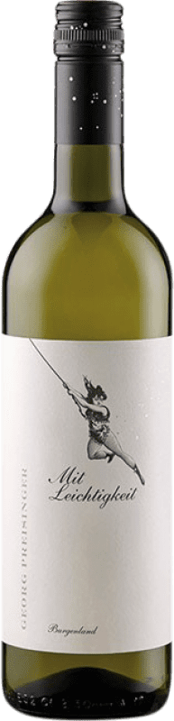 Free Shipping | White wine Georg und Katharina Preisinger Mit Leichtigkeit Weiss I.G. Burgenland Burgenland Austria Chardonnay, Sauvignon White, Welschriesling 75 cl