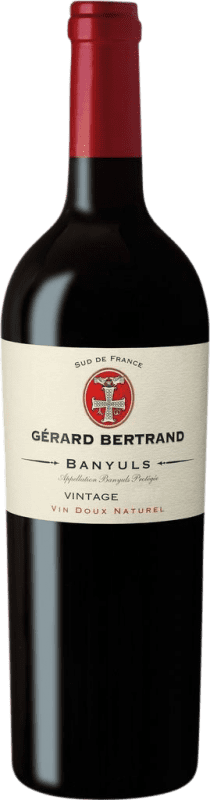Envío gratis | Vino Tinto Gérard Bertrand Natural A.O.C. Banyuls Francia Garnacha 75 cl
