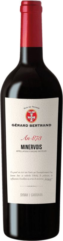 13,95 € | Vino rosso Gérard Bertrand Heritage 873 A.O.C. Minervois Francia Syrah, Carignan 75 cl