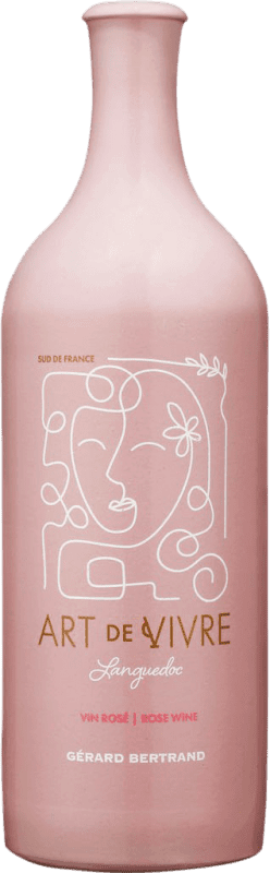 免费送货 | 玫瑰酒 Gérard Bertrand Art de Vivre Rosé 法国 Grenache, Nebbiolo, Cinsault 75 cl