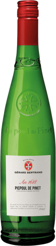 13,95 € | 白葡萄酒 Gérard Bertrand 1618 Héritage — 传统传承遗产 A.O.C. Picpoul de Pinet 法国 Picapoll — 皮卡波尔 75 cl