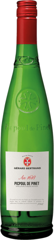 免费送货 | 白酒 Gérard Bertrand Heritage 1618 A.O.C. Picpoul de Pinet 法国 Picapoll 75 cl