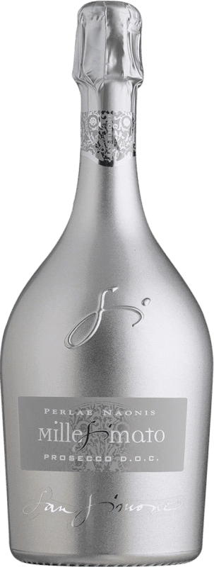 15,95 € | White sparkling Gino Brisotto Millesimato Spumante Silver Brut D.O.C. Prosecco Friuli-Venezia Giulia Italy Glera 75 cl