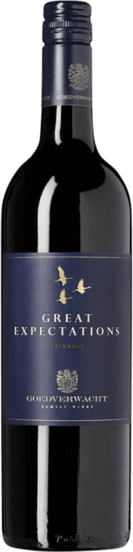 9,95 € | Красное вино Goedverwacht Great Expectations Triangle I.G. Robertson Robertson Valley Южная Африка Merlot — Мерло, Cabernet Sauvignon — Каберне Совиньон, Cabernet Franc — Каберне Фран 75 cl