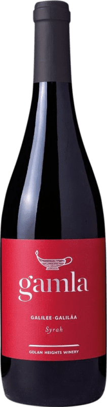 Free Shipping | Red wine Golan Heights Gamla Galilea Israel Syrah 75 cl