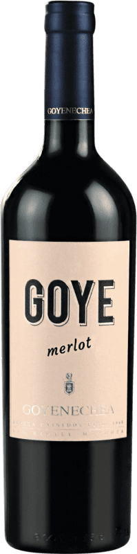 Kostenloser Versand | Rotwein Goyenechea D.O.C. San Rafael Argentinien Merlot 75 cl