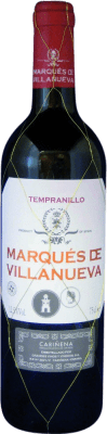 Grandes Vinos Grandes Vinos y Viñedos. Marqués de Villanueva Tempranillo — Темпранильо Cariñena 75 cl