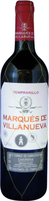 Grandes Vinos Grandes Vinos y Viñedos. Marqués de Villanueva Tempranillo Cariñena 75 cl