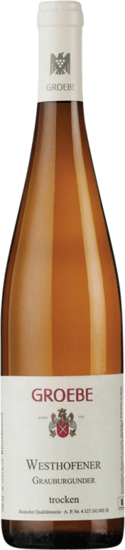 Envoi gratuit | Vin blanc K.F. Groebe Westhofener Sec Q.b.A. Rheinhessen Rheinhessen Allemagne Pinot Gris 75 cl