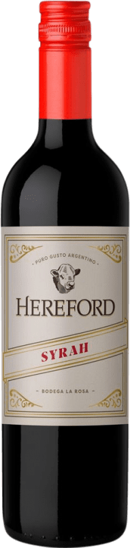 Free Shipping | Red wine Penaflor Hereford Shiraz I.G. Mendoza Mendoza Argentina Syrah 75 cl