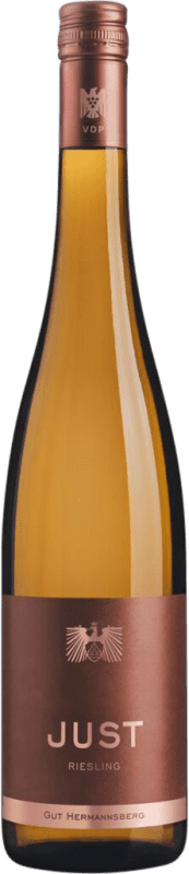Free Shipping | White Wine Gut Hermannsberg Just Trocken — Dry Q.b.A. Nahe Nahe Germany Riesling 75 cl