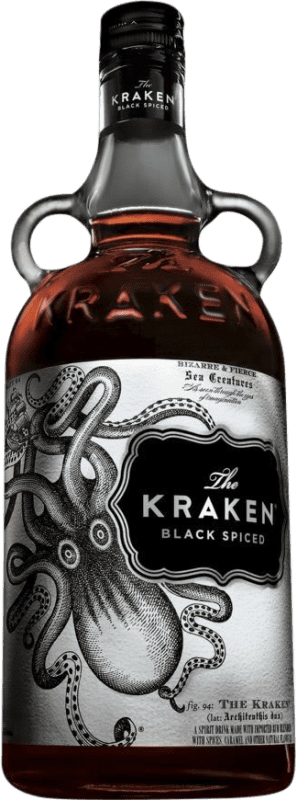 免费送货 | 金酒 Kraken Black Rum Spiced 特立尼达和多巴哥 70 cl