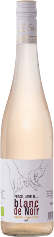 Envoi gratuit | Vin blanc Hamm Peace Love & Blanc de Noir Q.b.A. Pfälz Pfälz Allemagne Pinot Noir 75 cl