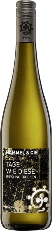 Envoi gratuit | Vin blanc Hammel Tage Wie Diese Sec Q.b.A. Pfälz Pfälz Allemagne Riesling 75 cl