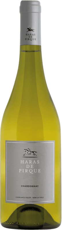 Бесплатная доставка | Белое вино Viña Haras de Pirque Чили Chardonnay 75 cl