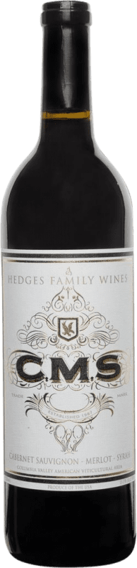 Free Shipping | Red wine Hedges CMS Red Blend Washington United States Merlot, Syrah, Cabernet Sauvignon 75 cl