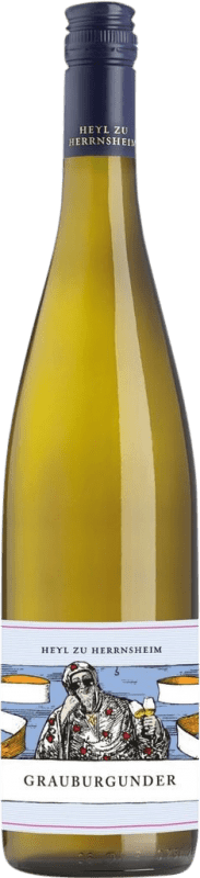 免费送货 | 白酒 Heyl zu Herrnsheim 干 Q.b.A. Rheinhessen Rheinhessen 德国 Pinot Grey 75 cl