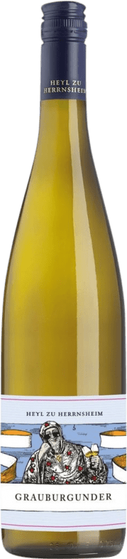 Free Shipping | White Wine Heyl zu Herrnsheim Trocken — Dry Q.b.A. Rheinhessen Rheinhessen Germany Pinot Gris 75 cl