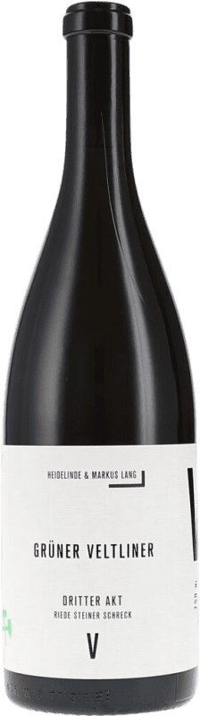 Kostenloser Versand | Weißwein HM Lang Riede Steiner Schreck Dritter Akt Unfiltered — Ungefiltert D.A.C. Kremstal Krems Österreich Grüner Veltliner 75 cl