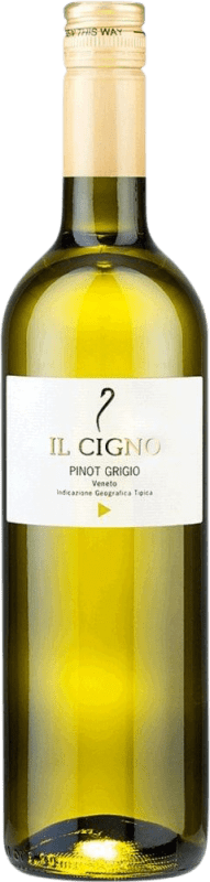 Бесплатная доставка | Белое вино Il Cigno I.G.T. Veneto Венето Италия Pinot Grey 75 cl