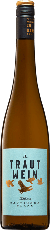 18,95 € Бесплатная доставка | Белое вино J. Trautwein Kalkstein Q.b.A. Rheinhessen