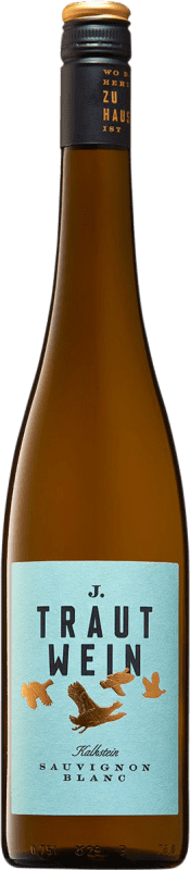 Envoi gratuit | Vin blanc J. Trautwein Kalkstein Q.b.A. Rheinhessen Rheinhessen Allemagne Sauvignon Blanc 75 cl