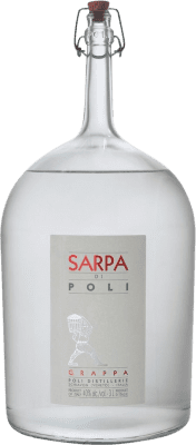 Grappa Jacopo Poli Sarpa Barrique Big Mama Merlot e Cabernet Sauvignon Venezia Bottiglia Speciale 3 L