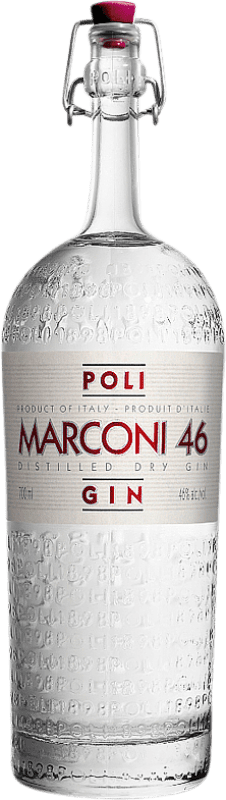 Бесплатная доставка | Джин Jacopo Poli Marconi 46 Gin I.G.T. Venezia Venecia Италия 70 cl