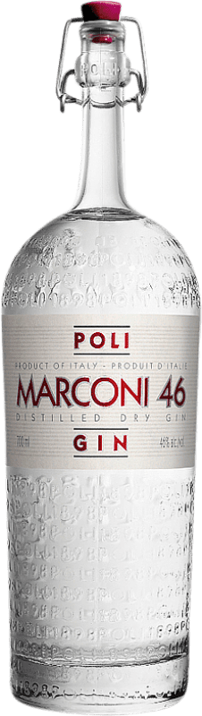 66,95 € Free Shipping | Gin Jacopo Poli Marconi 46 Gin I.G.T. Venezia