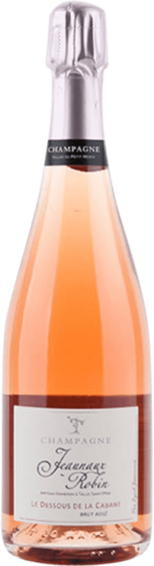 61,95 € | Espumoso rosado Jeaunaux Robin Le Dessous de la Cabane Rosé Brut A.O.C. Champagne Champagne Francia Nebbiolo, Pinot Meunier 75 cl