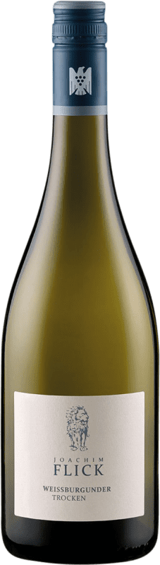 10,95 € | Vin blanc Joachim Flick Sec Q.b.A. Rheingau Rheingau Allemagne Pinot Blanc 75 cl