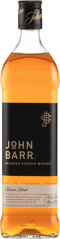 18,95 € | Whisky Blended John Barr. Black Label Reserve Scotland United Kingdom 70 cl