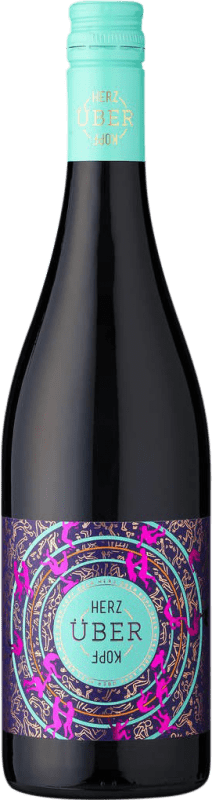 Envio grátis | Vinho tinto Josef Ambs Herz über Kopf Rotwein Cuvée I.G. Baden Baden Alemanha Cabernet Sauvignon, Pinot Preto 75 cl