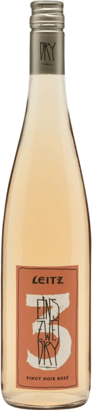 19,95 € Envio grátis | Vinho rosé Weingut Leitz Eins Zwei Rosé Dry Seco Q.b.A. Rheingau