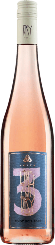 17,95 € Spedizione Gratuita | Vino rosato Weingut Leitz Eins Zwei Rosé Dry Secco Q.b.A. Rheingau