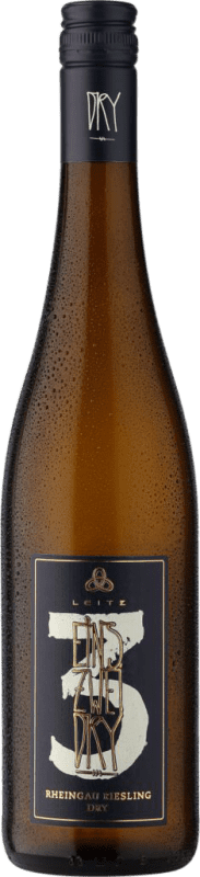 19,95 € Envio grátis | Vinho branco Weingut Leitz Eins Zwei Dry Seco Q.b.A. Rheingau