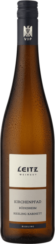 19,95 € Envio grátis | Vinho branco Weingut Leitz Rüdesheimer Kirchenpfad Kabinett Semi-seco Semi-doce Q.b.A. Rheingau