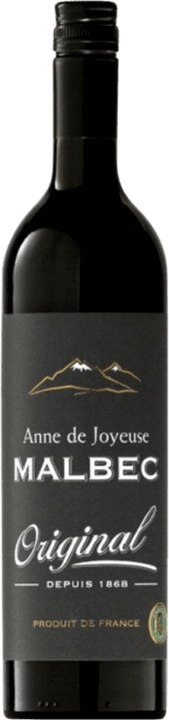 Free Shipping | Red wine Joyeuse Original I.G.P. Vin de Pays Languedoc Languedoc-Roussillon France Malbec 75 cl