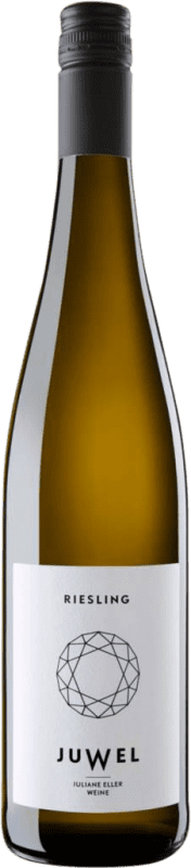 Envío gratis | Vino Blanco Juliane Eller Juwel Trocken — Seco Q.b.A. Rheinhessen Rheinhessen Alemania Riesling 75 cl