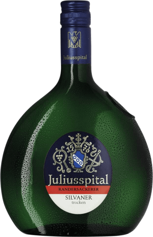 18,95 € Spedizione Gratuita | Vino Bianco Juliusspital. Randersackerer Trocken — Secco Q.b.A. Franken