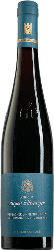 38,95 € | 红葡萄酒 Jürgen Ellwanger Hebsack Linnenbrunnen VDP Grosses Gewächs GG — Grand Cru Q.b.A. Württemberg Baden-Württemberg 德国 Pinot Noir — 黑皮诺 75 cl