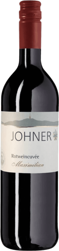 Envío gratis | Vino Tinto Karl H. Johner Maximilian Trocken — Seco Cuvée Barrica I.G. Baden Baden Alemania Merlot, Cabernet Sauvignon, Pinot Negro 75 cl