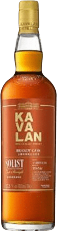 Envoi gratuit | Single Malt Whisky Kavalan Brandy Cask Strength Taiwanesischer Taïwan 70 cl