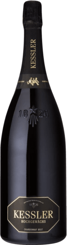 36,95 € | 白起泡酒 Kessler Sekt Hochgewächs 德国 Chardonnay 瓶子 Magnum 1,5 L