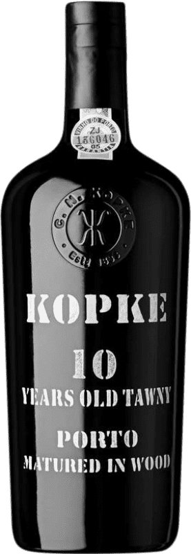 39,95 € Envio grátis | Vinho fortificado Kopke I.G. Douro 10 Anos