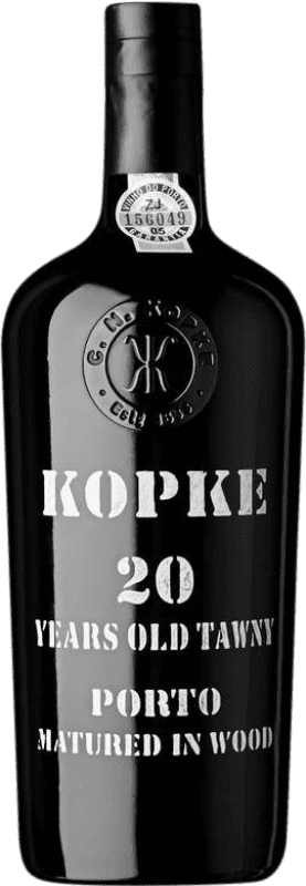93,95 € Envio grátis | Vinho fortificado Kopke I.G. Douro 20 Anos