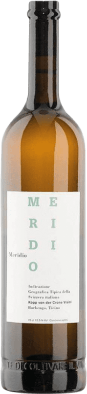 Envio grátis | Vinho Tinto Kopp von der Crone. Meridio Svizzera Italiana Tessin Suíça Merlot, Chardonnay 75 cl