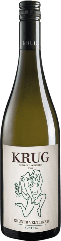 17,95 € | Белое вино Krug D.A.C. Thermenregion Австрия Grüner Veltliner 75 cl