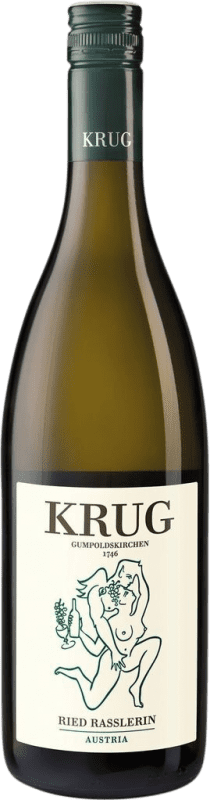 28,95 € Envio grátis | Vinho branco Krug Rasslerin D.A.C. Thermenregion